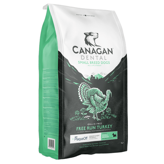 CANAGAN Cane Dental per Cani Piccoli Grain Free al Tacchino