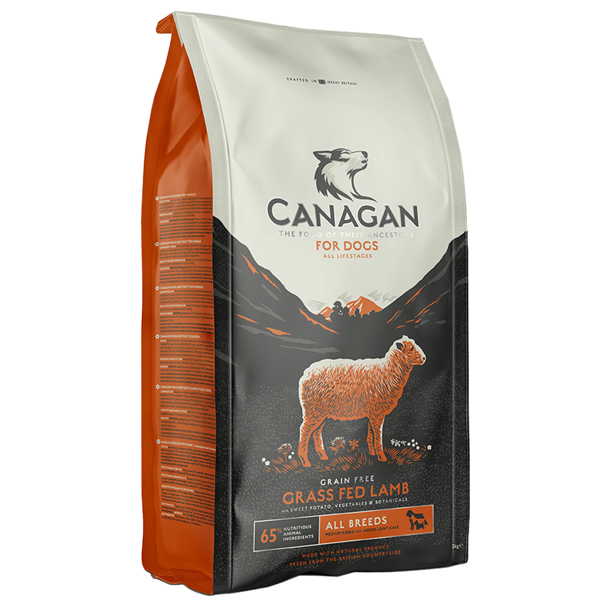 CANAGAN Cane Agnello Grain Free allevato al pascolo per Cuccioli e Adulti