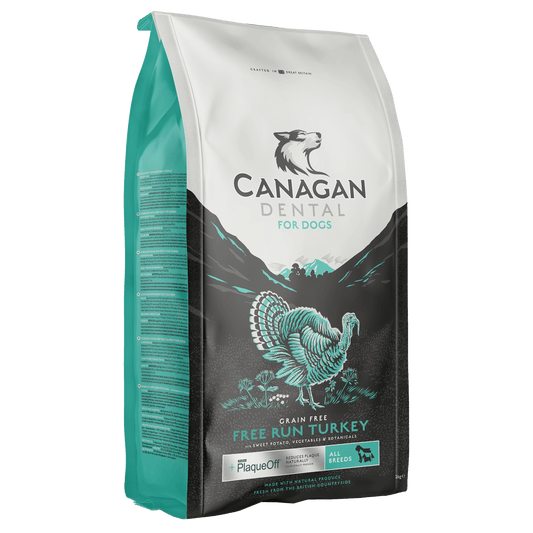 CANAGAN Cane Dental Tacchino Grain Free tutte le fasi di vita