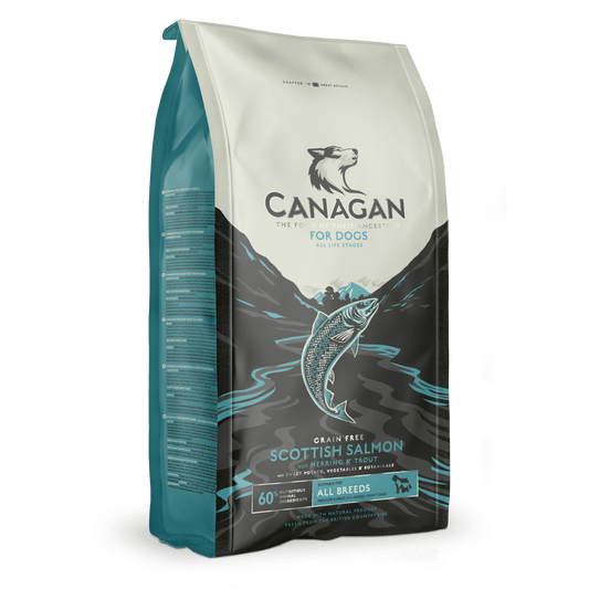 CANAGAN Cane Salmone Scozzese  Grain Free per tutte le fasi della vita