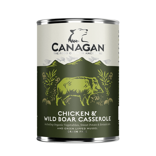 CANAGAN Cane Pollo e Cinghiale Grain Free ( 6Pz x 400gr )