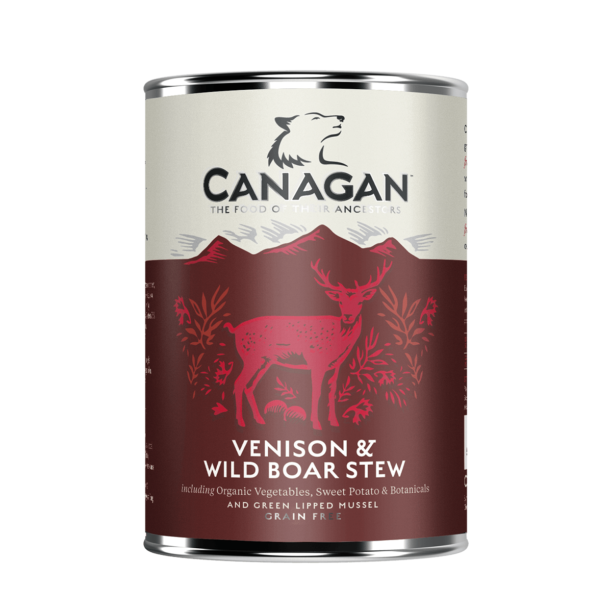 CANAGAN Cane Cervo e Cinghiale Grain Free ( 6Pz x 400gr )