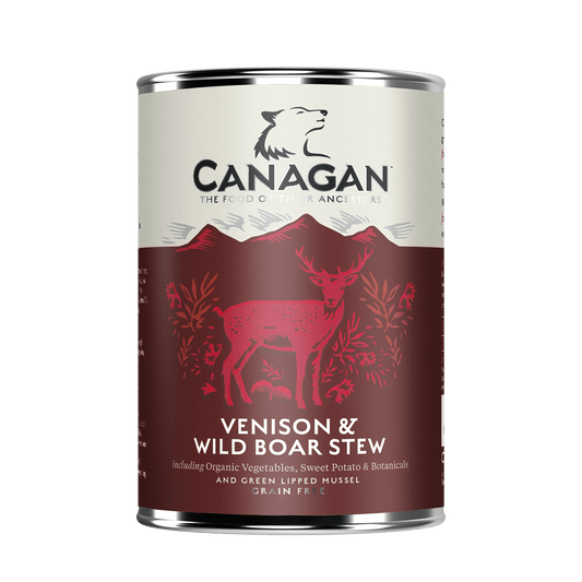 CANAGAN Cane Cervo e Cinghiale Grain Free ( 6Pz x 400gr )