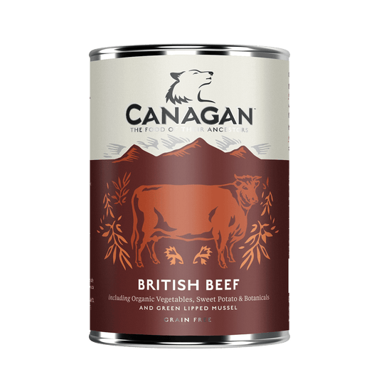 CANAGAN Cane Manzo Grain Free ( 6Pz x 400gr )