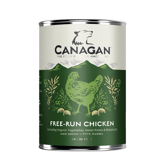 CANAGAN Cane Pollo Ruspante Grain Free ( 6Pz x 400gr )