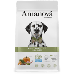 AMANOVA Cane Adult Digestive al Coniglio Grain Free