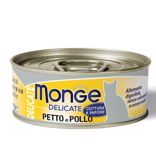 MONGE Cat Delicate Petto di Pollo 80gr