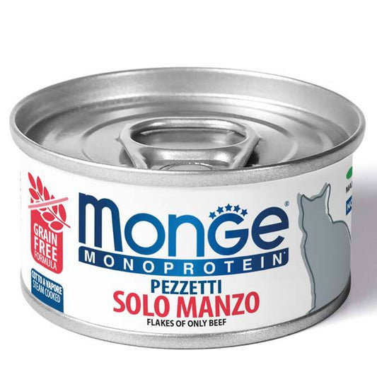 MONGE Cat Solo Manzo 80gr