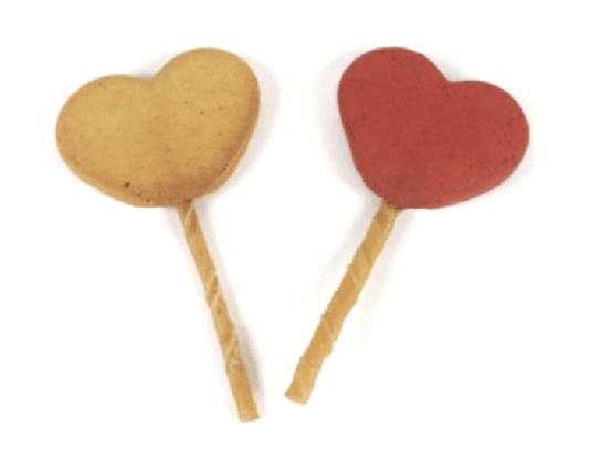 LA DOLCE VITA Biscotti Cuore con Stick 1pz 50Gr