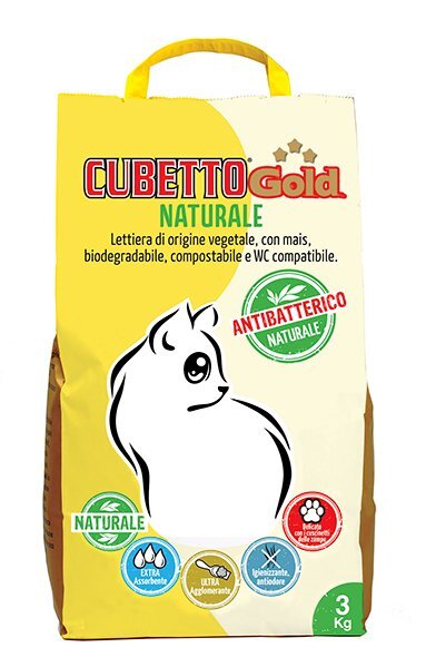 VERSELE LAGA Lettiera Naturale Cubetto Gold 3Kg