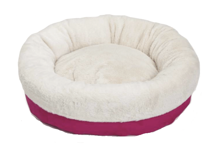 LEOPET Cuccia Idra Fucsia con pelliccia