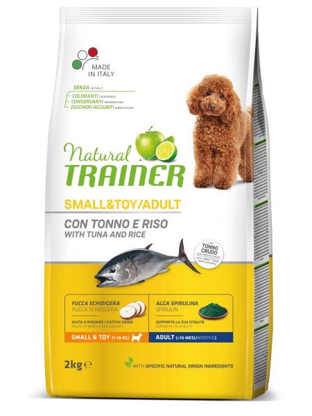 TRAINER Small&Toy Adult Tonno e Riso 2Kg