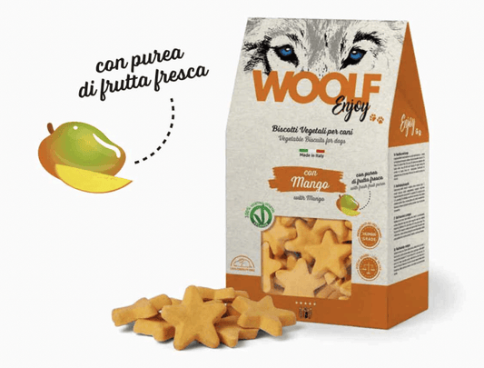 WOOLF Biscotti Vegetali al Mango 400gr