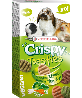 VERSELE LAGA Crispy Toasties Vegetal 150Gr