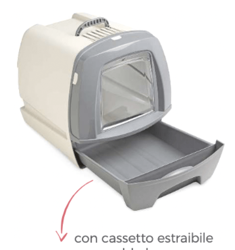 LEOPET Toilette con Cassetto