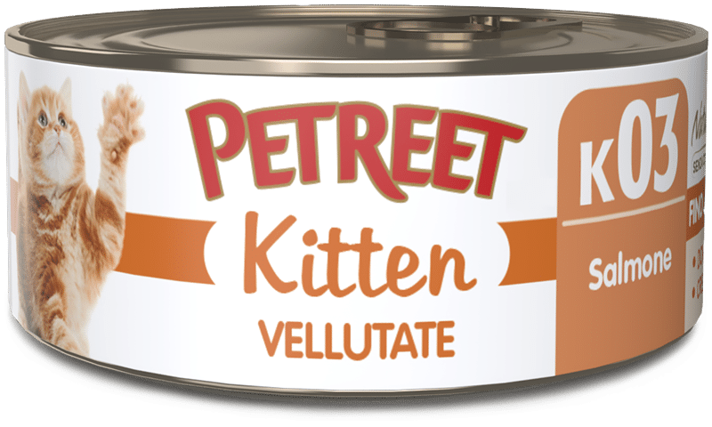 PETREET K03 Cat Vellutata Kitten Salmone 60Gr