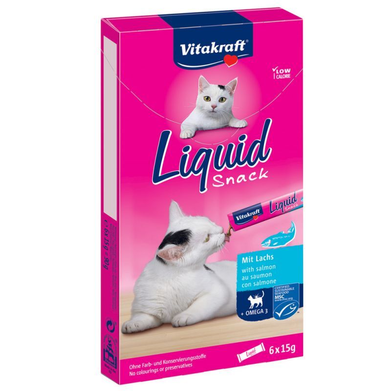VITAKRAFT Cat Liquid Snack Salmone