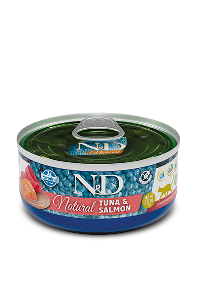 FARMINA N&D Natural Cat Tonno e Salmone 70Gr