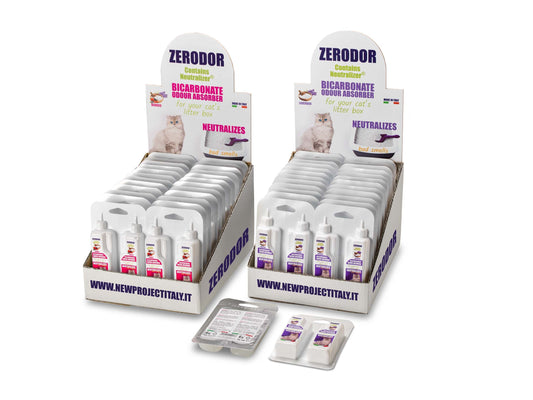 ZERODOR Assorbiodori con Bicarbonato e Lavanda 2x50ml