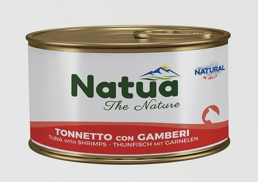 NATUA Cat Jelly Natural Tonno con Gamberi 85Gr