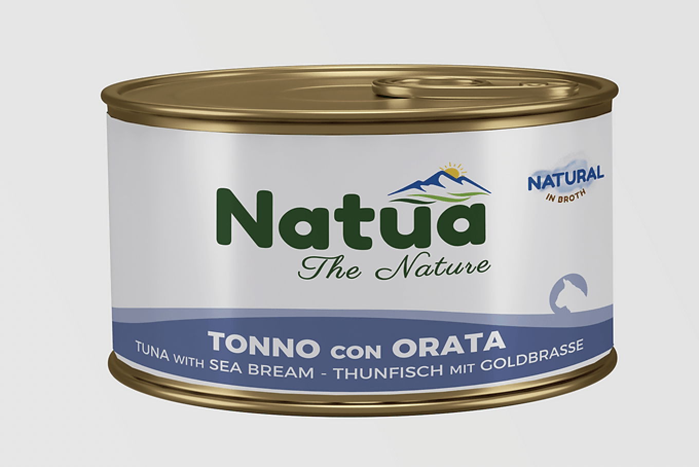 NATUA Cat Jelly Natural Tonno con Orata 85Gr