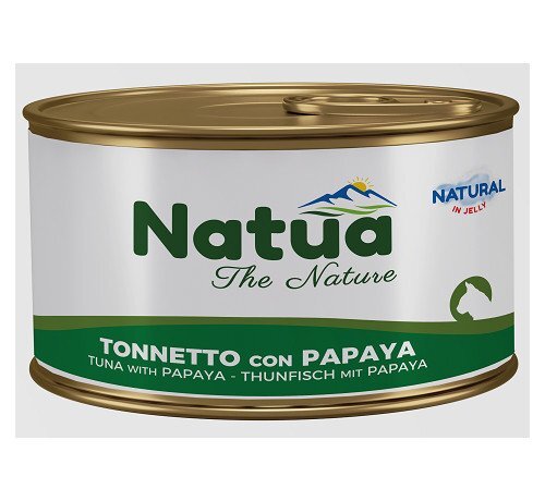 NATUA Cat Jelly Natural Tonno con Papaya 85Gr