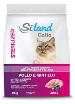 SILAND Cat Sterilised Pollo e Mirtillo 1,5Kg