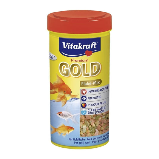 VITAKRAFT Gold Flake Mix per Pesci Rossi 100Ml