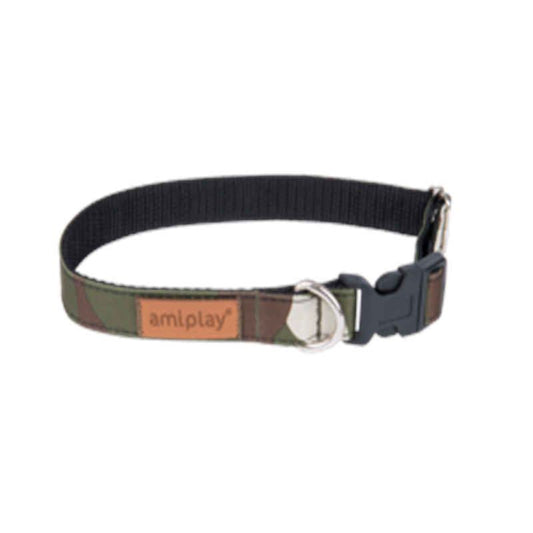 AMIPLAY Collare Regolabile ADVENTURE Militare