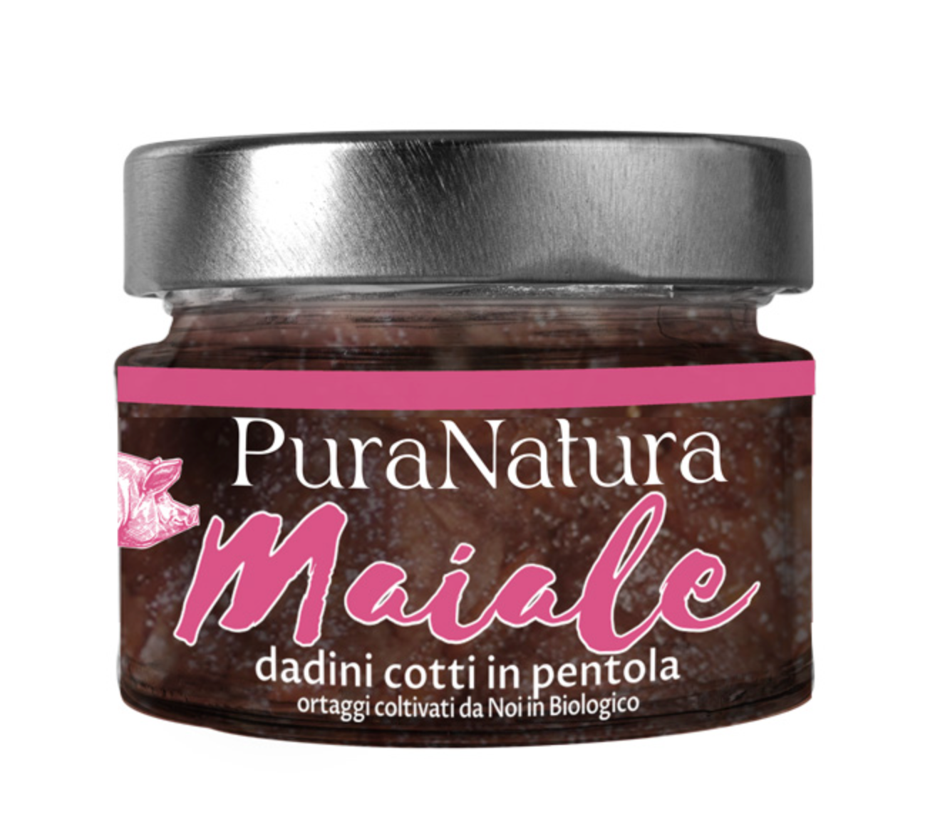 PURA NATURA Cane Dadini al Maiale 125Gr