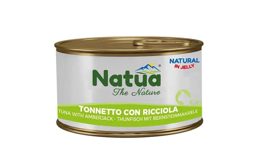 NATUA Cat Jelly Natural Tonno con Ricciola 85Gr