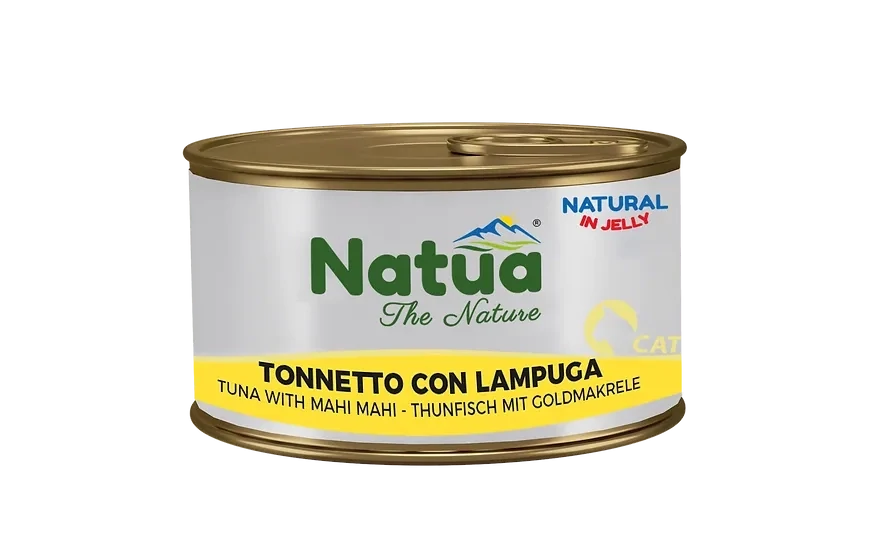 NATUA Cat Jelly Natural Tonno con Lampuga 85Gr