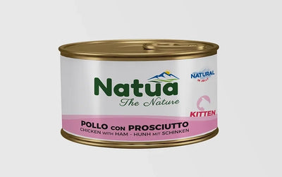 NATUA Kitten Jelly Natural Pollo con Prosciutto 85Gr