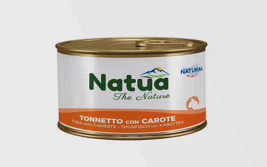 NATUA Cat Jelly Natural Tonno con Carote 85Gr