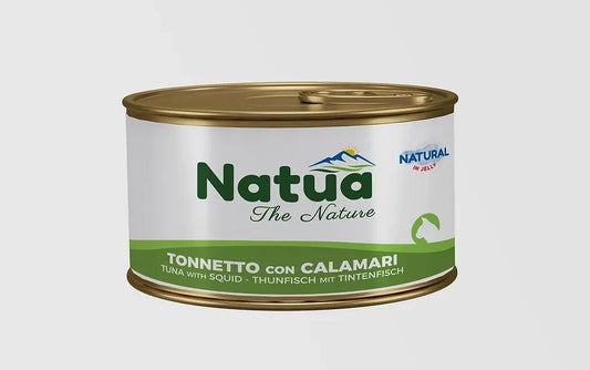 NATUA Cat Jelly Natural Tonno con Calamari 85Gr