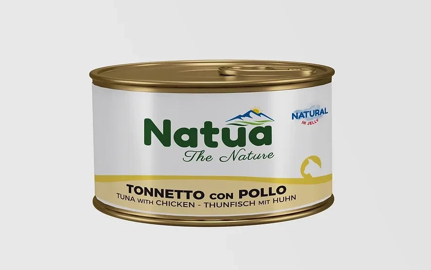 NATUA Cat Jelly Natural Tonno con Pollo 85Gr