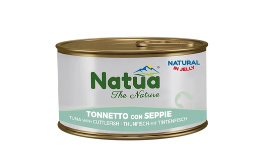 NATUA Cat Jelly Natural Tonno con Seppie 85Gr