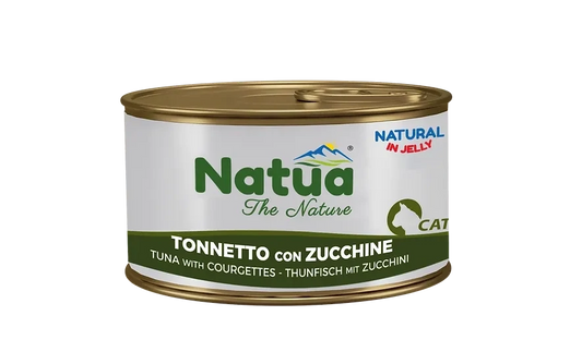 NATUA Cat Jelly Natural Tonno con Zucchine 85Gr