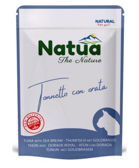 NATUA Cat Busta Natural Tonno con Orata 70Gr