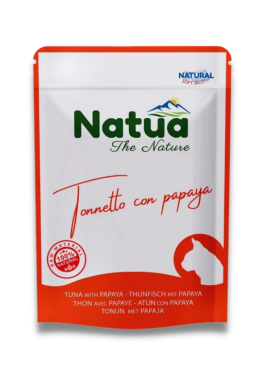 NATUA Cat Busta Natural Tonno con Papaya 70Gr