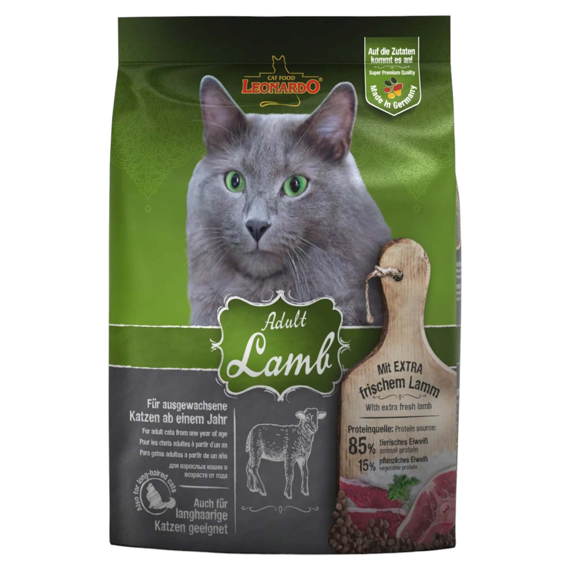 LEONARDO Cat Adult Agnello 2Kg