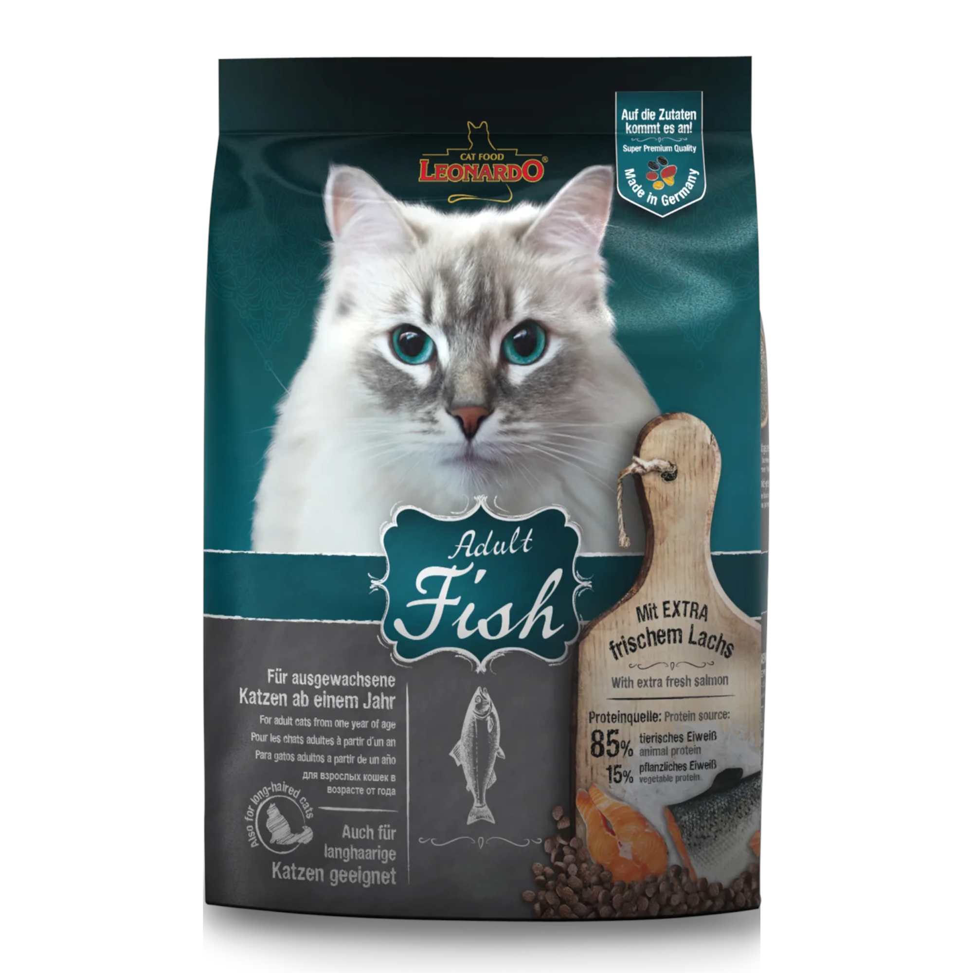 LEONARDO Cat Adult Fish 15Kg