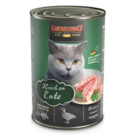 LEONARDO Cat Anatra (Lattina) 400gr