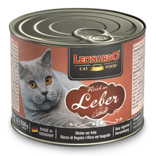 LEONARDO Cat Fegato (Lattina) 200gr