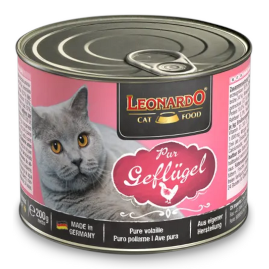 LEONARDO Cat Pollame (Lattina) 200gr