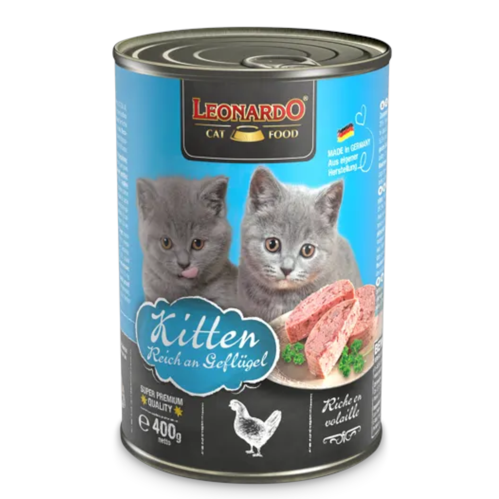 LEONARDO Kitten Pollo (Lattina) 400gr