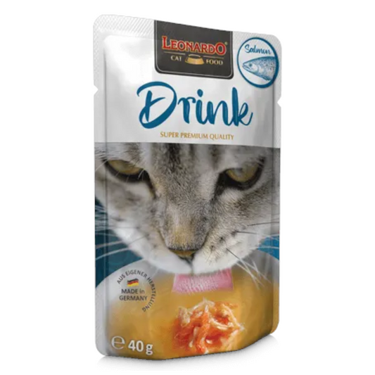 LEONARDO Cat Drink Salmon 40Gr