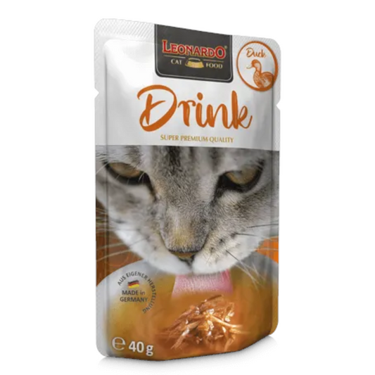 LEONARDO Cat Drink Duck 40Gr