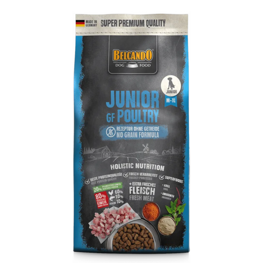 BELCANDO Dog Junior GF Poultry 4Kg