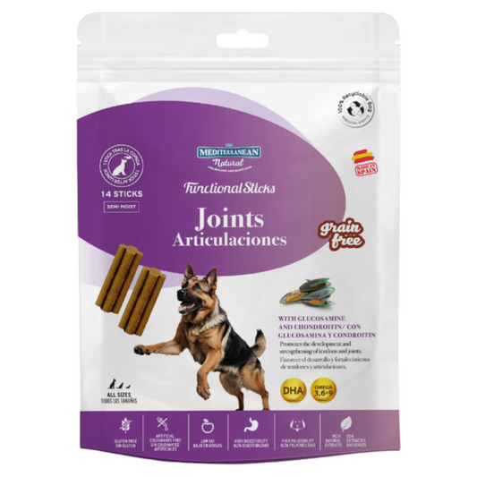 MEDITERRANEAN Snack Funzionale Joints per Cani attivi 175gr